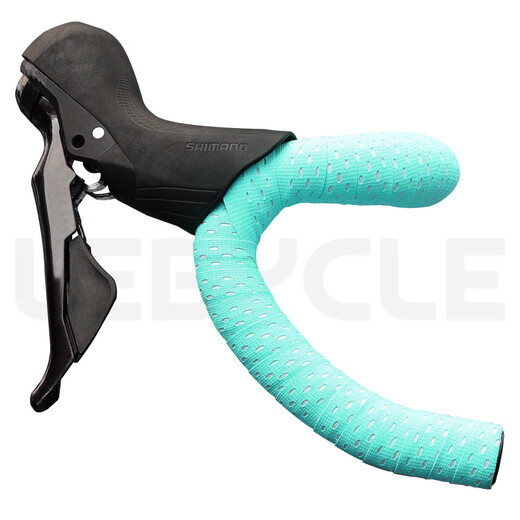 LeBycle road handlebars with silicone non-slip and dirt-resistant bicycle universal handles rubber bent handlebars with riding accessories and equipment