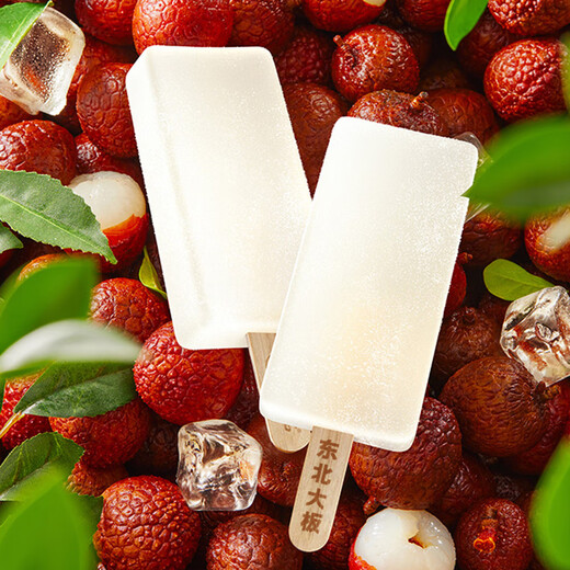 Northeast Daban Lychee Flavored Popsicles 68g*6 sticks, boxed, cold drink, fruity