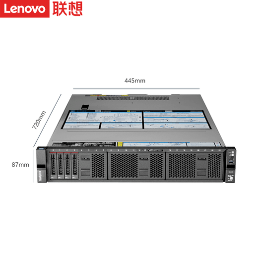 Lenovo server host SR650 HR650X rack-mounted 2U chassis dual-channel Xeon GPU deep learning virtualization computer DeepSeek local deployment customization SR650 1 6230丨20 cores 2.1G 128G丨2 960G solid state + 5 2.4T丨Promotional model