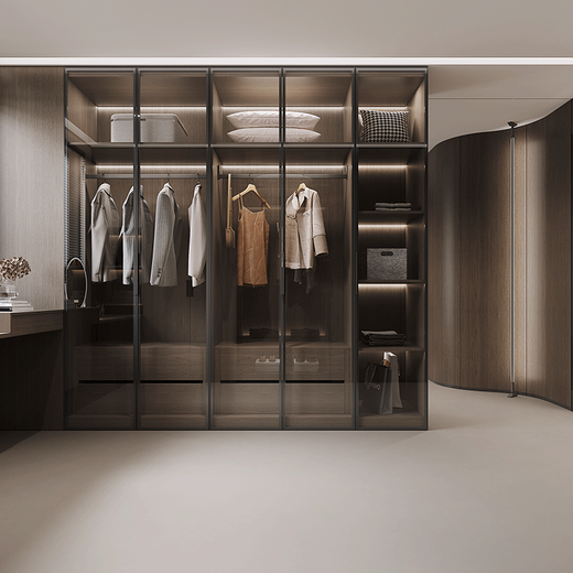 Marg whole house custom wardrobe integral bedroom cloakroom master bedroom one door to top cabinet combination customization prepayment