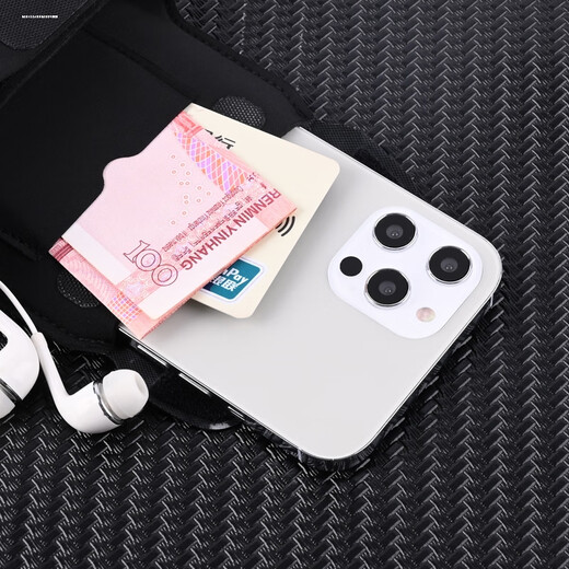 OEING running mobile phone bag arm bag arm wrist men's and women's special equipment mobile phone bag fitness sports mobile phone arm cover classic black 5.5-6.5 inches large size universal