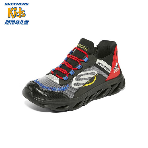 Skechers Skechers children's flash shoes children's running shoes autumn children's shoes one-leg boys' sports shoes 403840L