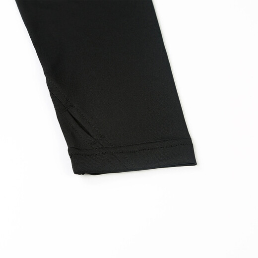 CG Saike tights men's high-elastic breathable football training long-sleeved quick-drying running fitness base sports T-shirt top black L