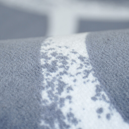 Zhonghong simple modern living room carpet suede tatami plaid coffee table mat bedroom bedside blanket Nordic full bed bedside blanket comfortable non-slip sleepable European and American European full bed machine washable cat-like flower vine blue 190*280CM