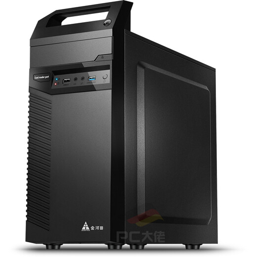 PC Gangster (PCDL) Core i5-12400 six-core commercial home office online course customer service operation desktop computer host 32GB memory 1TB SSD solid state drive