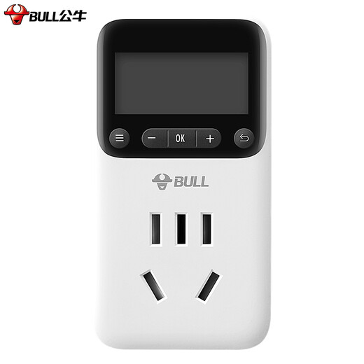 BULL new national standard timer socket mechanical countdown socket/socket strip/strip strip/socket electronic timer GND-1