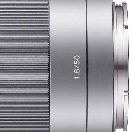 Sony (SONY) guaranteed price 11.11 E 50mm F1.8 OSS APS-C format fixed focus lens SEL50F18 silver