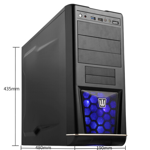 Cooler Master Destroyer Classic U3 upgraded version ATX mid-tower desktop computer case classic body/6x hard drive bay/Blu-ray fan/with optical drive bay