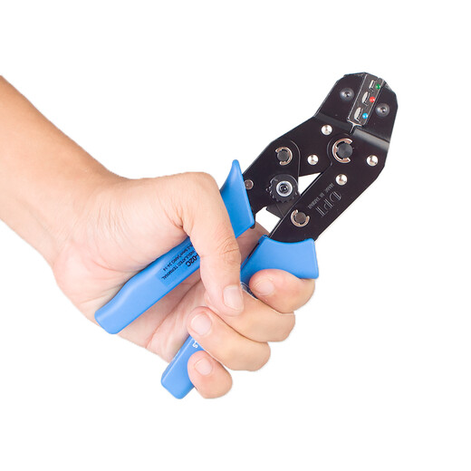 Taiwan OPT imported SN-02C ratchet insulated terminal crimping pliers cold pressure crimping pliers 0.25-2.5mm2