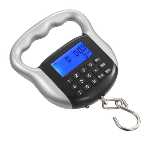 CNW portable scale electronic scale portable scale spring scale portable luggage scale express scale weighing electronic scale 30KG 50 kg [Jin equals 0.5 kg] rechargeable model (free charging cable for collection)