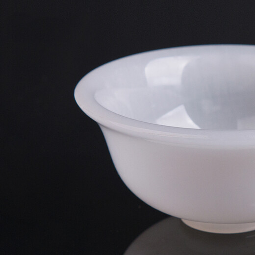 Tianxia Yujia Jade Jade Bowl Desktop Ornaments Home Living Room Restaurant Decoration Crafts Blessing Gifts Gift Box Jade Bowl