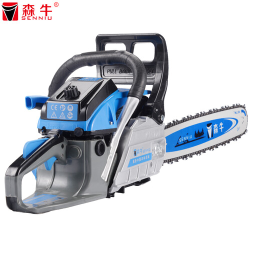 
Senniu (SENNIU) Germany 5900A chain saw logging saw gasoline saw icebreaking four-stroke pure gasoline high-power chain saw household woodworking 9900 professional (with original right angle chain) tool box