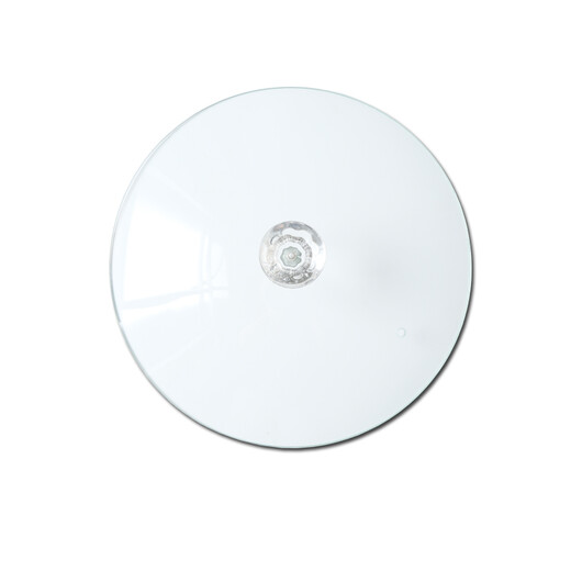 Qihuijie household round tempered glass pot lid transparent glass top soup bowl lid 7 inches 8 inches 9 inches 10 inches diameter round 21.6cm