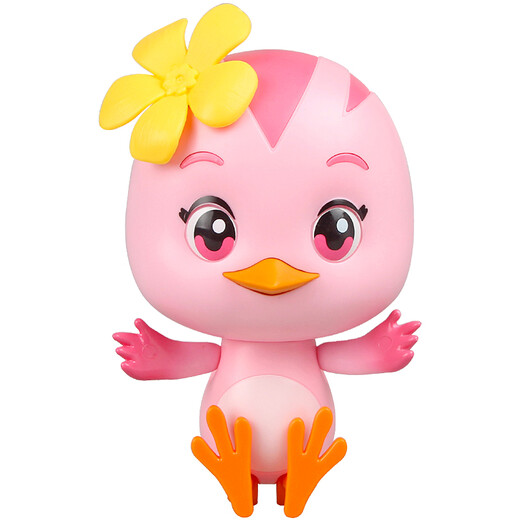 Audi Double Diamond (AULDEY) Cute Chicken Squad movable doll music sound robot set complete set movable music doll-Cute Chicken Duoduo