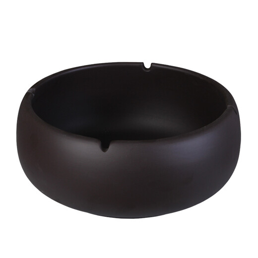 Yingrong purple sand retro ashtray extra large ceramic creative personality KTV office Internet cafe home deep ashtray gift JF-extra large