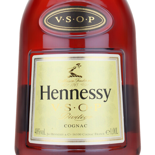 轩尼诗（Hennessy）VSOP1000ml 老包装 干邑白兰地 法国原装进口洋酒 2支装 乔东酒业 1000mL 2瓶