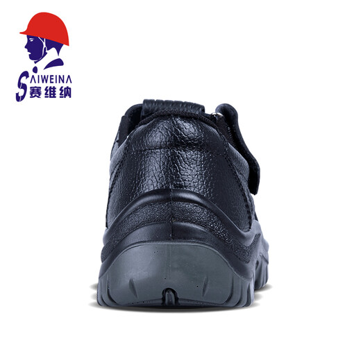 Savena Labour Protection Sandals Men de l'ordinateur portable Anti-Smash Anti-Puncture Summer Souffable Kitchen Safety Chaussures Chef Chaussures 016 Anti-Slip Work Shoes Taille 42