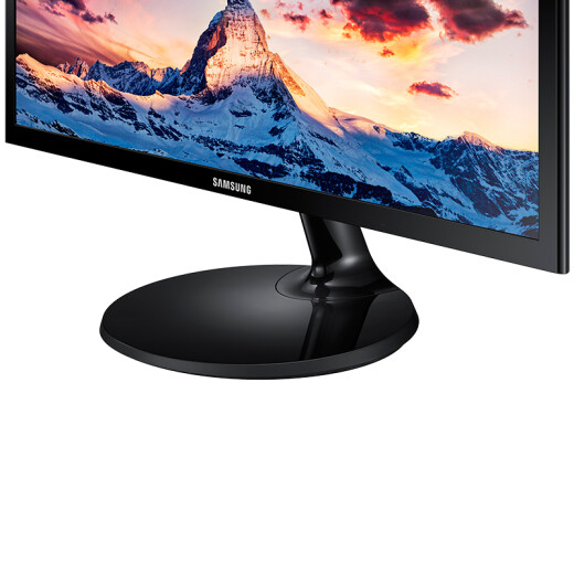 SAMSUNG 23.5-inch micro-frame HDMI high-definition interface eye-friendly certified wall-mountable LCD computer monitor (S24F350FHC)