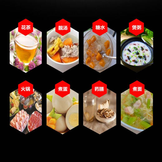 Rongshijin 3-liter large-capacity glass multi-functional health pot health pot tea maker electric kettle Chinese medicine decoction pot medicinal diet pot SD-3000A ordinary style complete set 3L