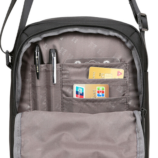 WINPARD casual sports bag for men, business shoulder bag, crossbody bag, Japanese bag 93033 black