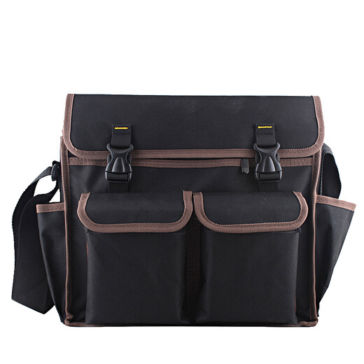 Agni shield electrician's tool bag canvas air conditioning repair shoulder Oxford thickened large storage tool bag single shoulder tool bag large size 081