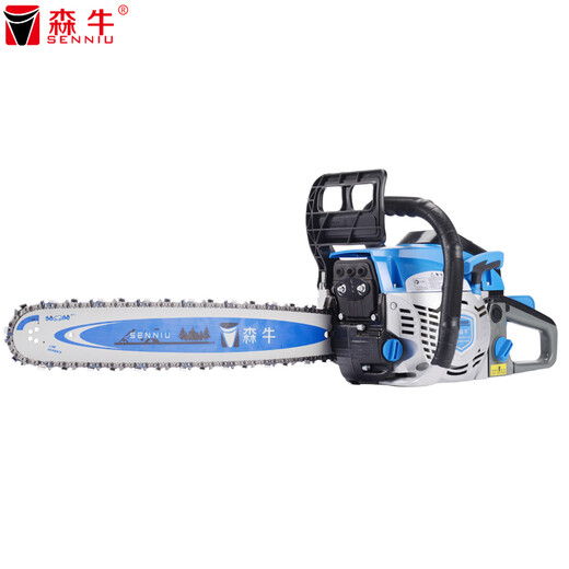 
Senniu (SENNIU) Germany 5900A chain saw logging saw gasoline saw icebreaking four-stroke pure gasoline high-power chain saw household woodworking 9900 professional (with original right angle chain) tool box