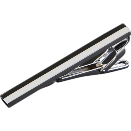 JASONVOGUE fashionable simple tie clip men's exquisite enamel men's tie clip business formal wedding gift box LDJ8007