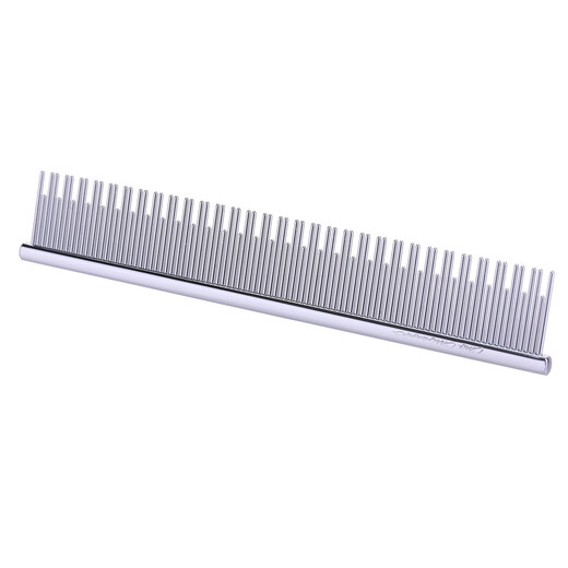 Chris Christensen imported from the United States pet comb, grooming cat hair comb, dog comb, knotted styling comb, floating hair 013 6-inch double-tooth comb for cats