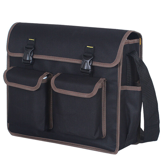 Agni shield electrician's tool bag canvas air conditioning repair shoulder Oxford thickened large storage tool bag single shoulder tool bag large size 081
