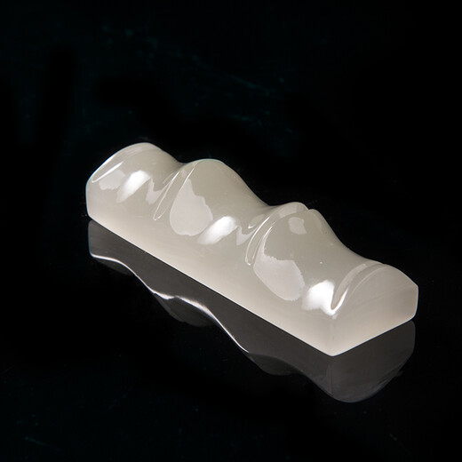 The Three Treasures of the World's Yujia Study Room Set Writing Brush Holder Inkstone Zhenzhen Ruler Paperweight Seal Jade Bamboo on the Chest Study Gift Ornament Teacher's Day Gift Engraved Seal Set Three Treasures of the Study Room