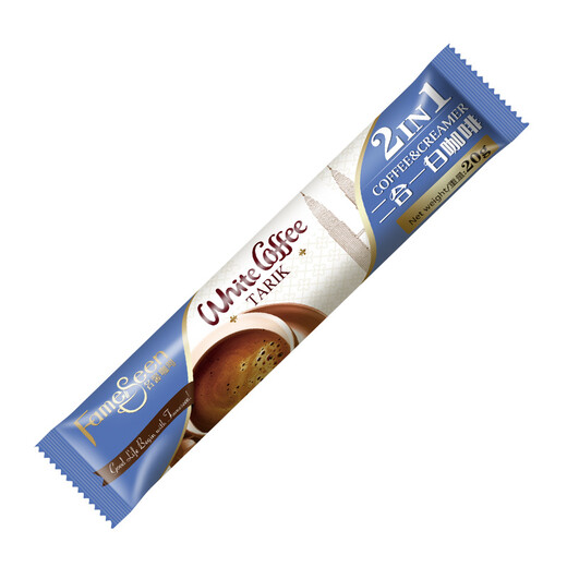 Fameseen Mingxin Malaysia imported white coffee independent 16 pieces durian flavor white coffee three-in-one instant coffee powder 2-in-1 320g/16 pieces