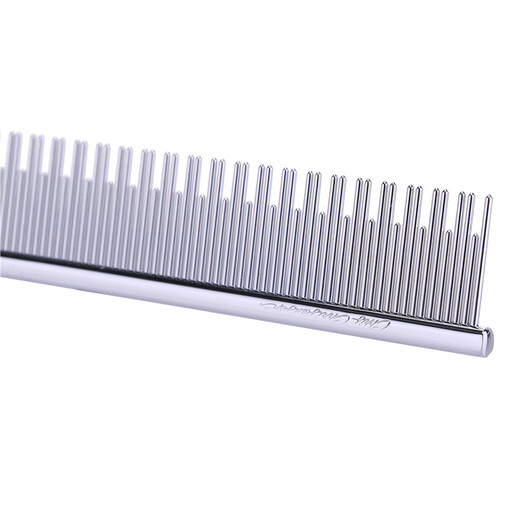 Chris Christensen imported from the United States pet comb, grooming cat hair comb, dog comb, knotted styling comb, floating hair 013 6-inch double-tooth comb for cats