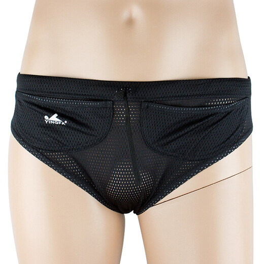 英发（YINGFA） 儿童成人男女增强阻力训练游泳训练阻力裤 黑色 XS