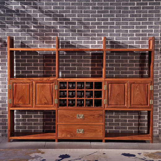 Yueshun mahogany sideboard Chinese style solid wood cabinet restaurant furniture storage cabinet X14