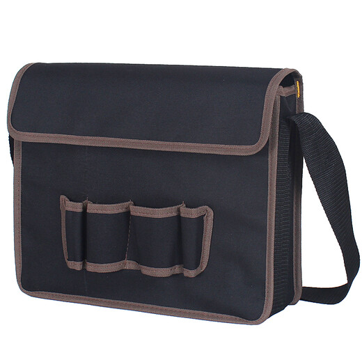 Agni shield electrician's tool bag canvas air conditioning repair shoulder Oxford thickened large storage tool bag single shoulder tool bag large size 081