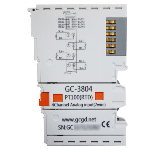 GCAN uses plug-in expansion I/O GC-2008 with Guangcheng Technology PLC and adapter