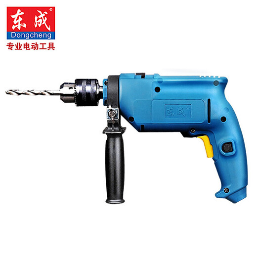 Dongcheng Electric Tool Impact Drill Multifunction Z1J-FF02-13 Impact Electric Drill Handheld Drill Z1J-FF02-13 [500W]+многоцелевые аксессуары