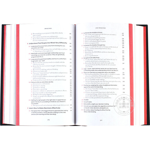 现货 原则:生活和工作 英文原版 Principles:Life and Work 精装 Ray Dalio 瑞·达利欧 达里奥 华尔街对冲基金桥水创始人