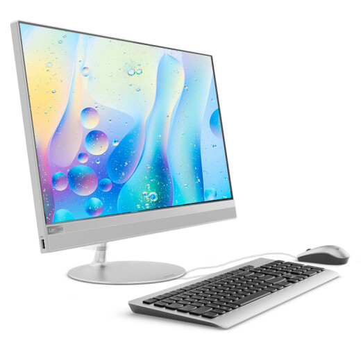 Lenovo AIO520 All-in-one desktop computer 21.5 inches (Intel 7th Generation Core i3-7020U4G+16GOptane1T) Silver