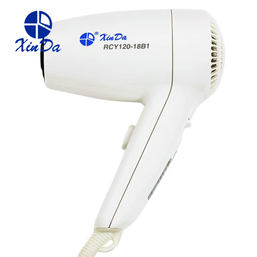 XinDa wall-mounted hair dryer home commercial hotel high-power quick-drying constant temperature hair dryer dormitory student hair dryer RCY120-18BRCY120-18B with socket