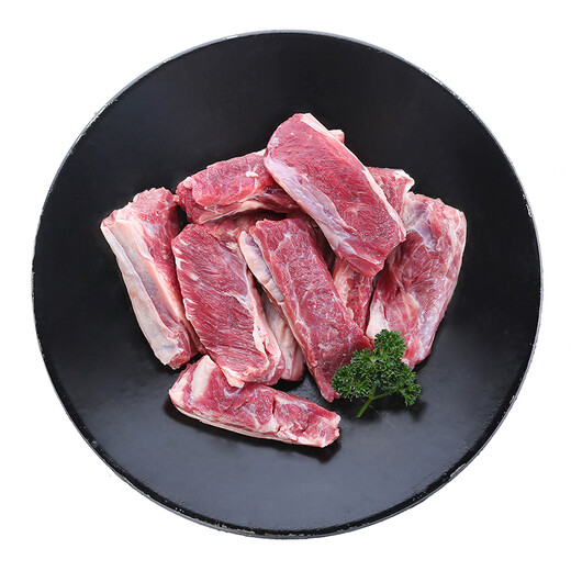 Fresh Jingcai imported raw beef rib meat from Brazil 2Jin Jin is equal to 0.5kg beef breast and abdomen rib meat braised and stewed real raw cut