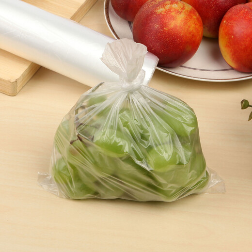 Miaojie small fresh-keeping bag 250 thick plastic fresh-keeping food bags kitchen supermarket