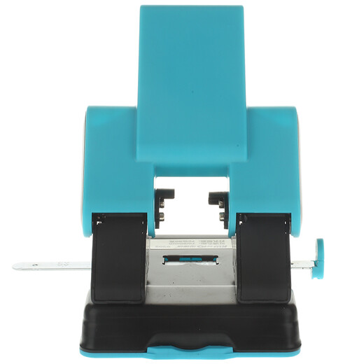 KW-Trio (KW-Trio) 9302 Arbeitsparende Zwei-Loch-Stanzmaschine Office Heavy Duty Labour Spaving Bohring Machine kann ersetzt und 70 Seiten hellblau gestürzt werden
