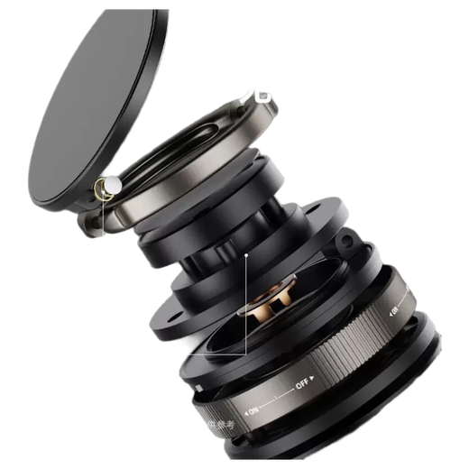 Jishuo vacuum magsafe car mobile phone magnetic holder 2025 new portable multi-functional central control navigation suction cup black