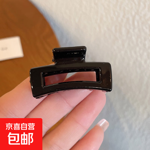 Candy color small hair clip, small mini clip, blue cute hair clip, hair clip, Internet celebrity popular hair clip, small shark clip, black mini clip, 1 piece