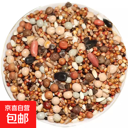 Other horticultural high-quality nutritious pigeon food, meat pigeons, ornamental pigeons, homing pigeons, racing pigeons, Yuanbao pigeons, young pigeon feed, breeding pigeons, pigeon food without corn, 20 Jin Jin is equal to 0.5 kg