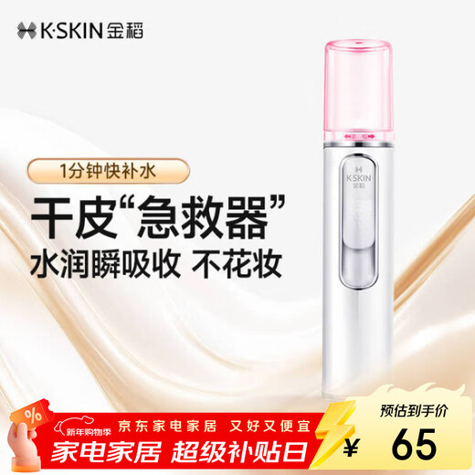 Golden Rice Hydrating Instrument Beauty Instrument Nano Spray Instrument Handheld Humidifier Facial Cold Spray Hydrating Instrument Portable Hydrating Instrument KD77A Portable Travel Birthday Gift Annual Party Gift