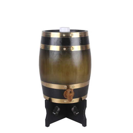 5L-225L vertical style oak wine barrel grape red wine barrel wooden white wine barrel wooden barrel decoration 20L vertical wine red aluminum foil liner wine barrel