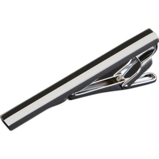 JASONVOGUE tie clip men's business formal wear stylish simple high-quality enamel wedding groom tie clip Chinese Valentine's Day gift box