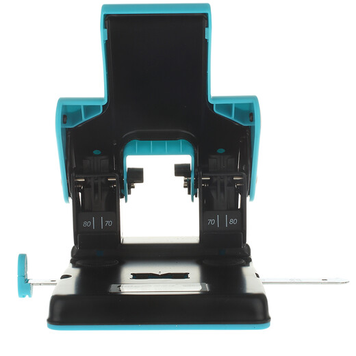 KW-Trio (KW-Trio) 9302 Arbeitsparende Zwei-Loch-Stanzmaschine Office Heavy Duty Labour Spaving Bohring Machine kann ersetzt und 70 Seiten hellblau gestürzt werden
